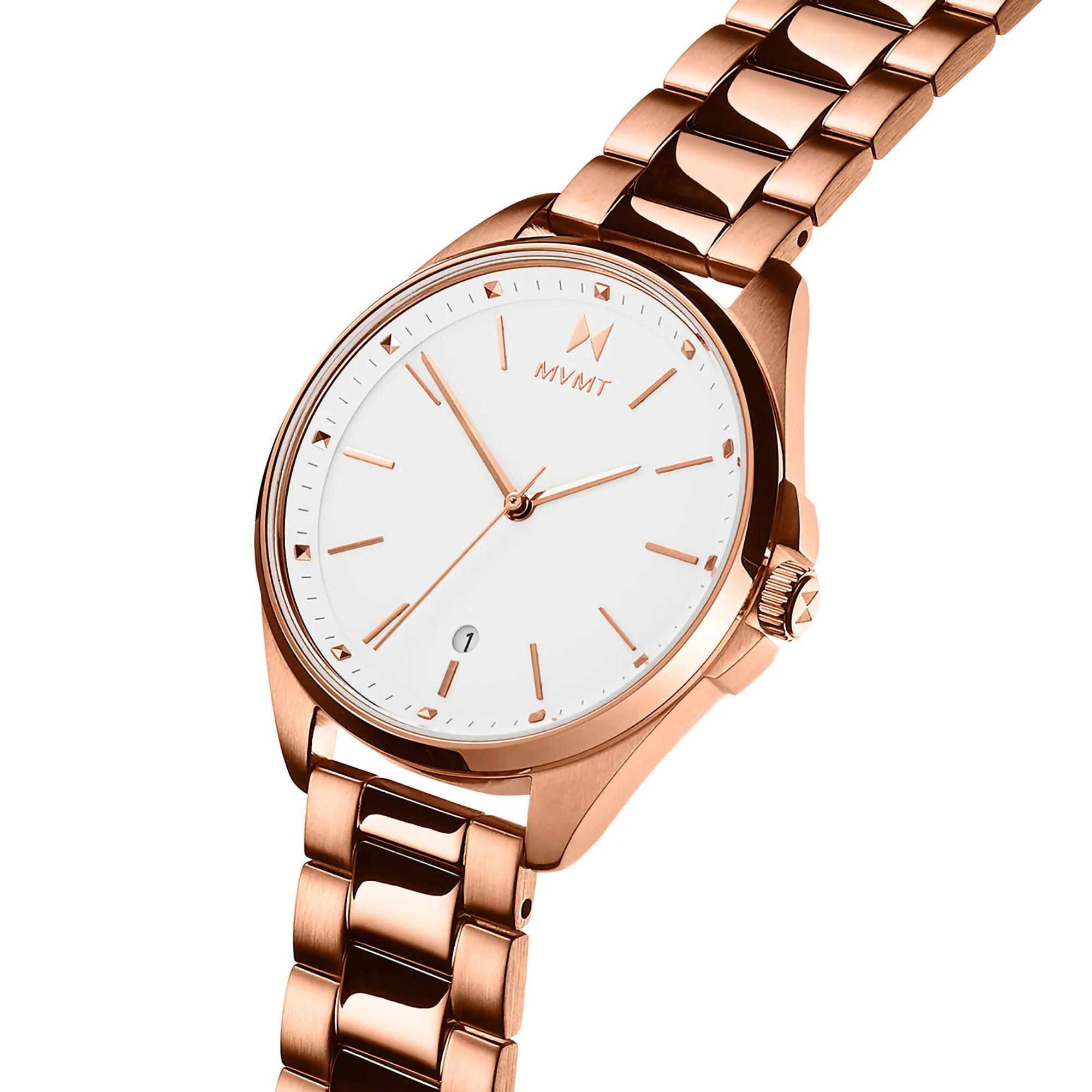 MVMT Coronada Aurora with Date Gold IP Stainless Steel Ladies watch