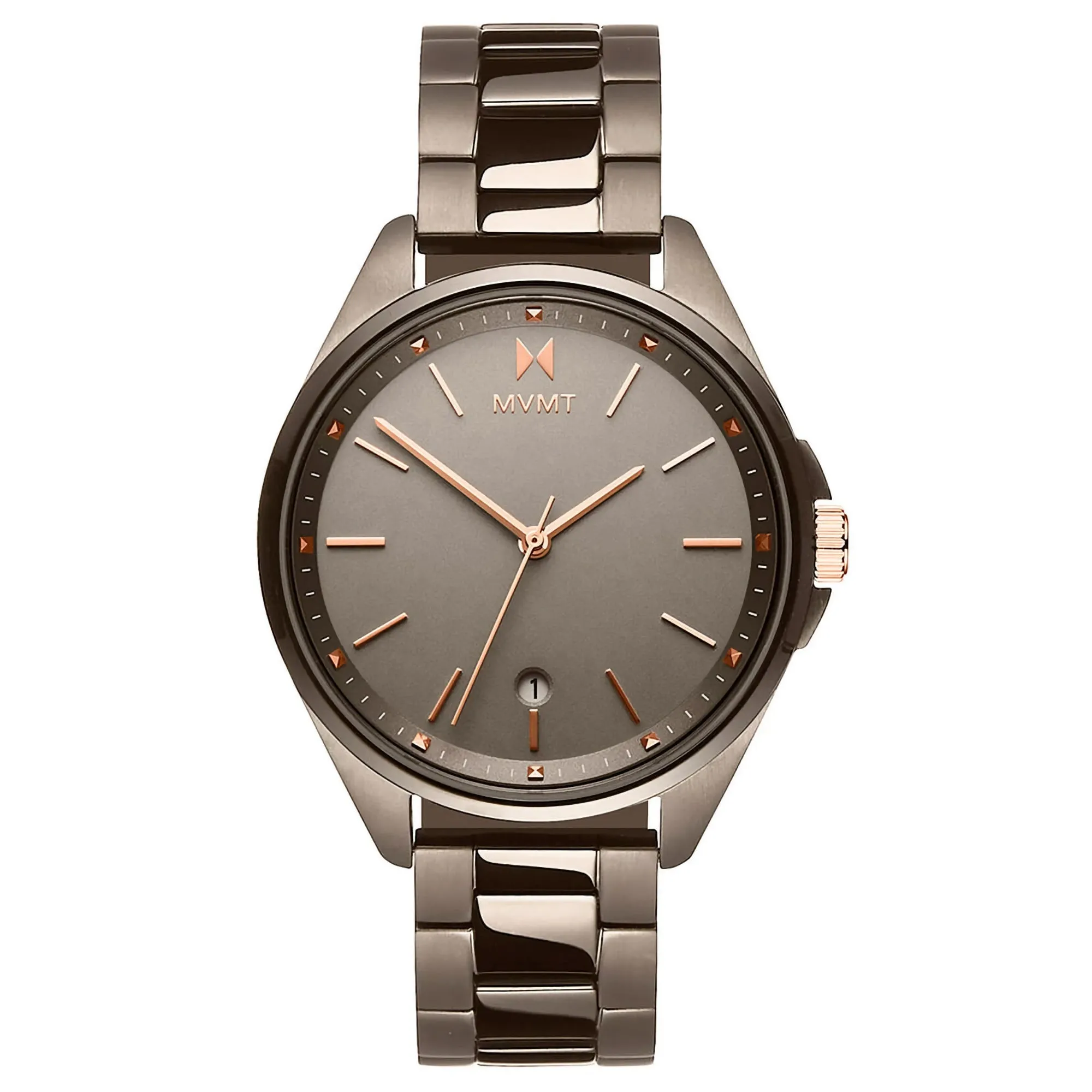 MVMT Coronada Moonliner Taupes with Date IP Stainless Steel Ladies watch