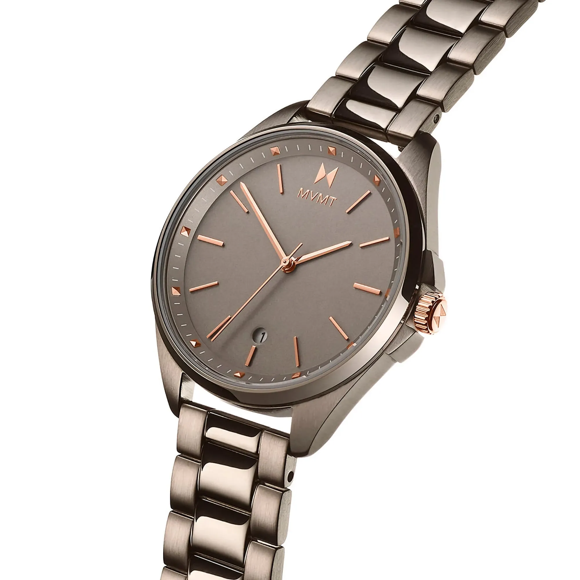 MVMT Coronada Moonliner Taupes with Date IP Stainless Steel Ladies watch