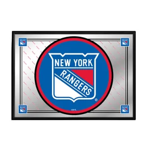 New York Rangers: Team Spirit - Framed Mirrored Wall Sign