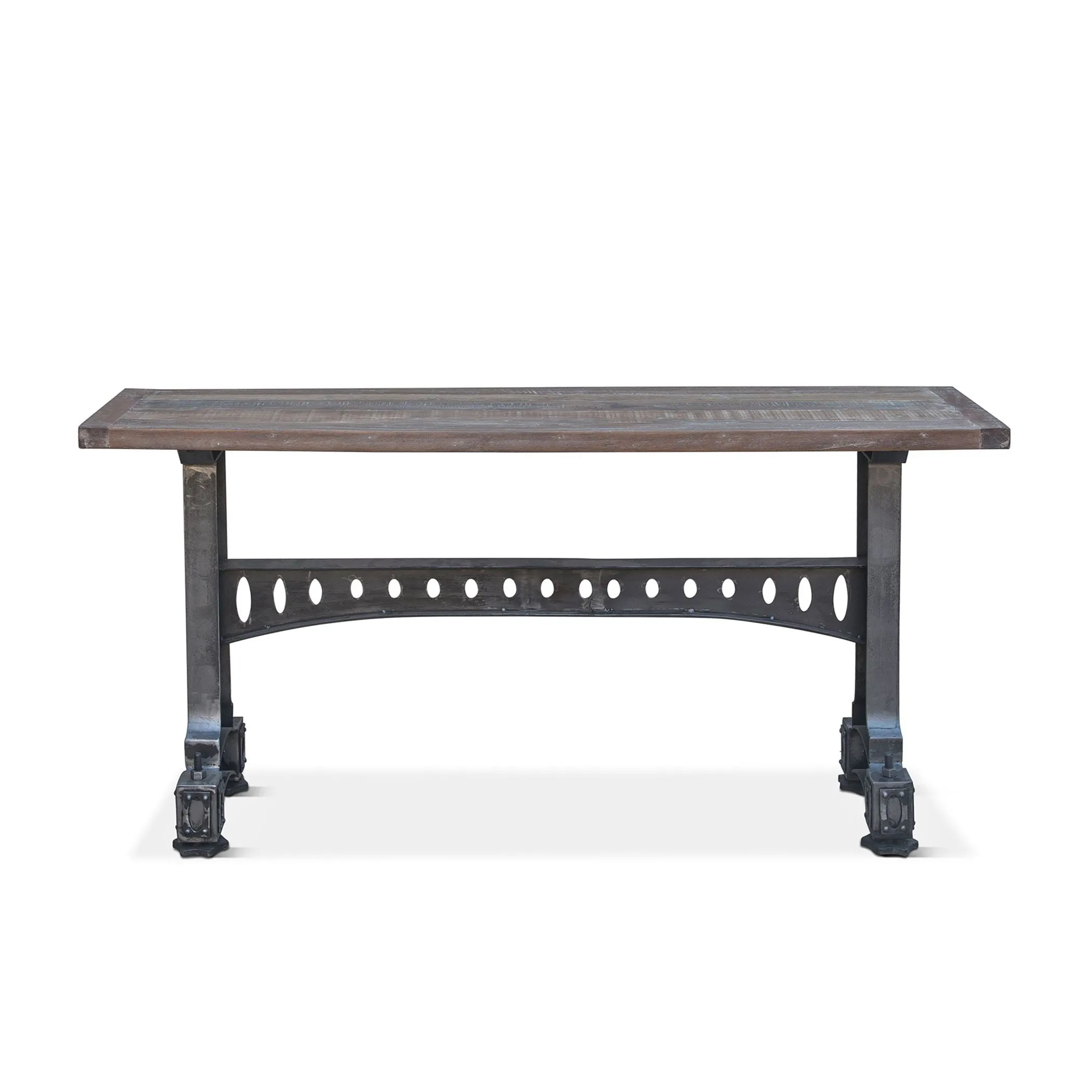 Officer Mess Industrial Cast Iron Console Table