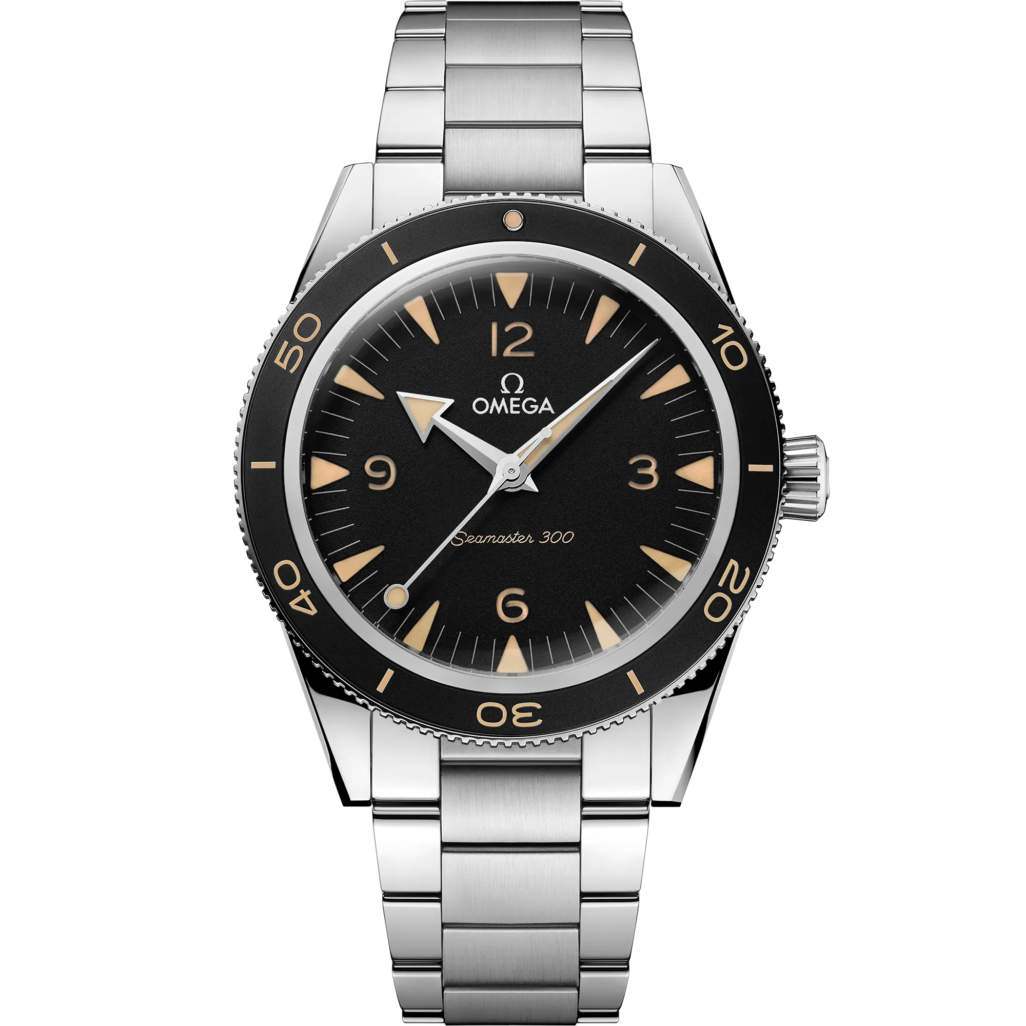Omega Seamaster 300 41mm steel on steel