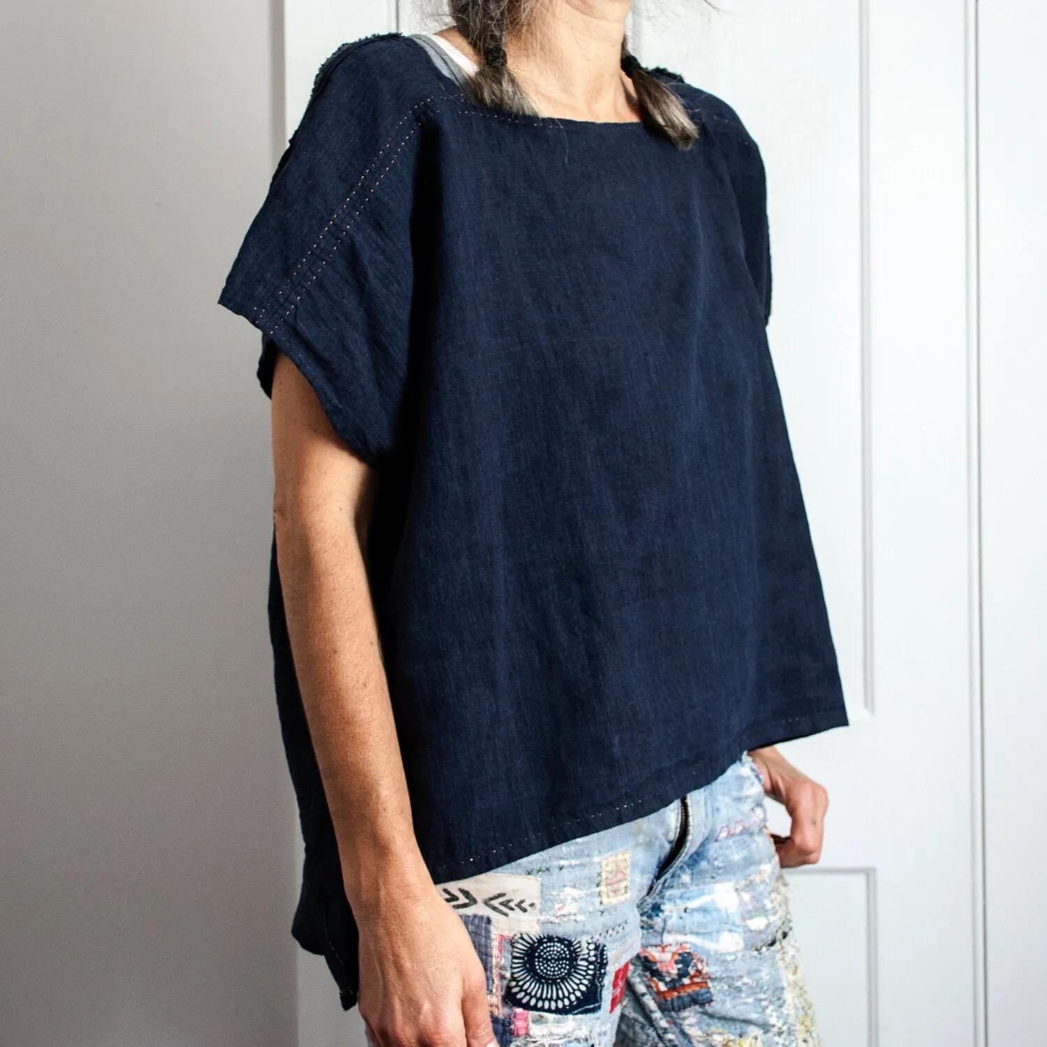 One Yard Minimalist Top Pattern PDF by KZ Stevens
