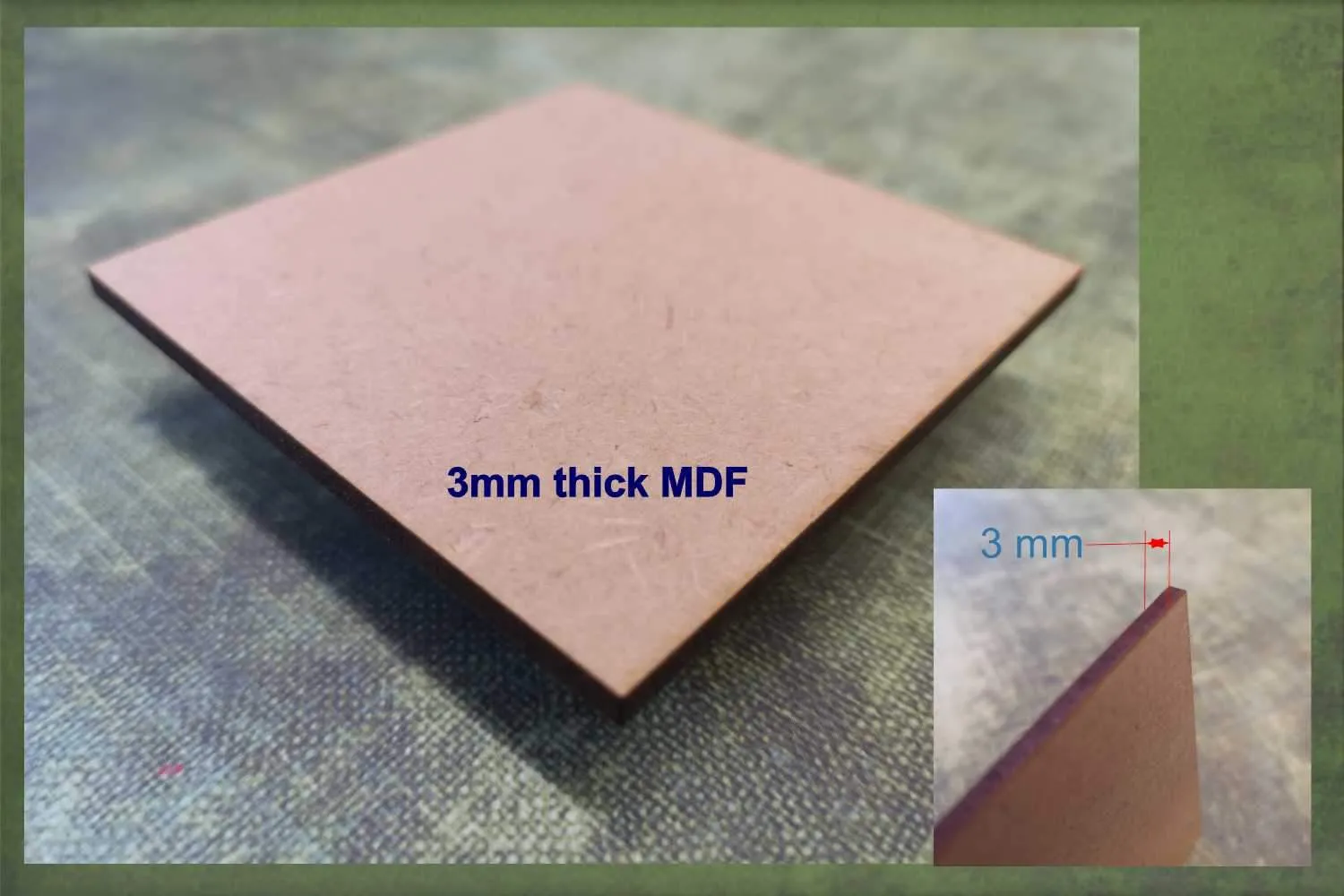 Open Star - 3mm MDF