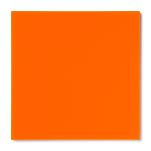 Orange Opaque Acrylic Sheet