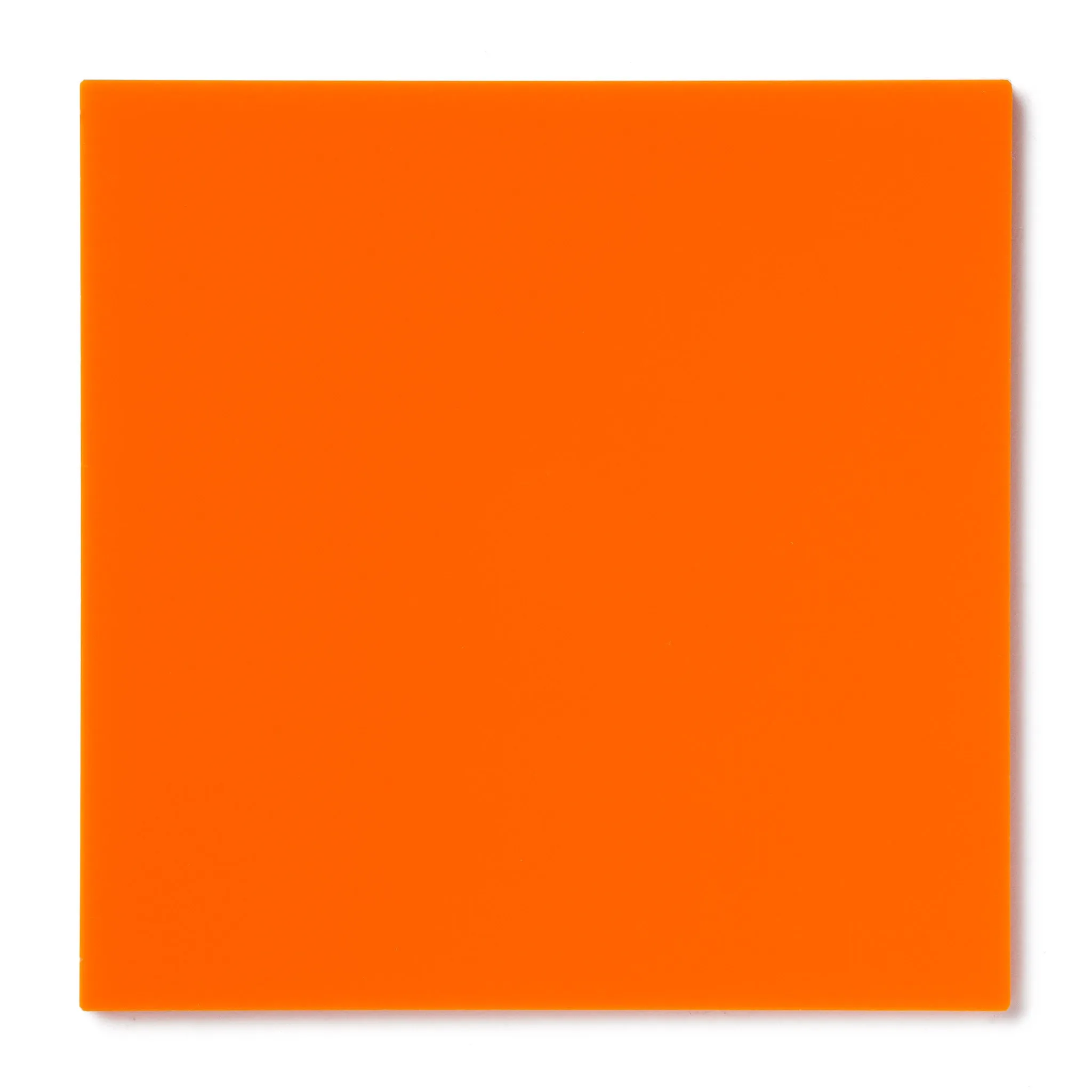 Orange Opaque Acrylic Sheet
