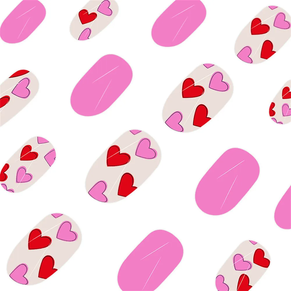 Oval Rose Red Heart