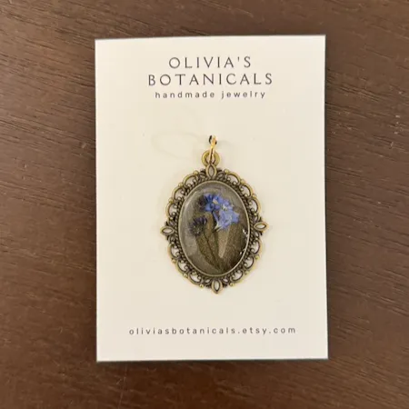 Pendant | Blue Flower
