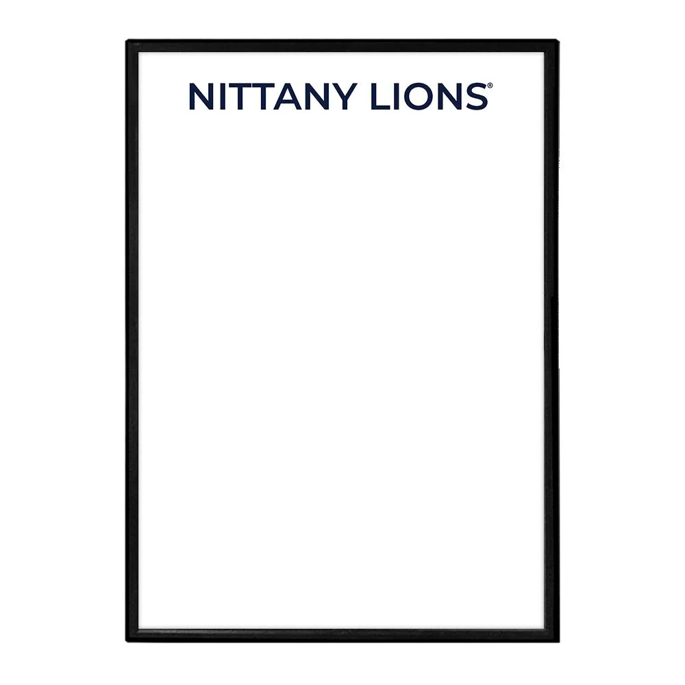 Penn State Nittany Lions: Framed Dry Erase Board