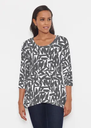 Pick Up Sticks (14300) ~ Katherine Hi-Lo Thermal Tunic