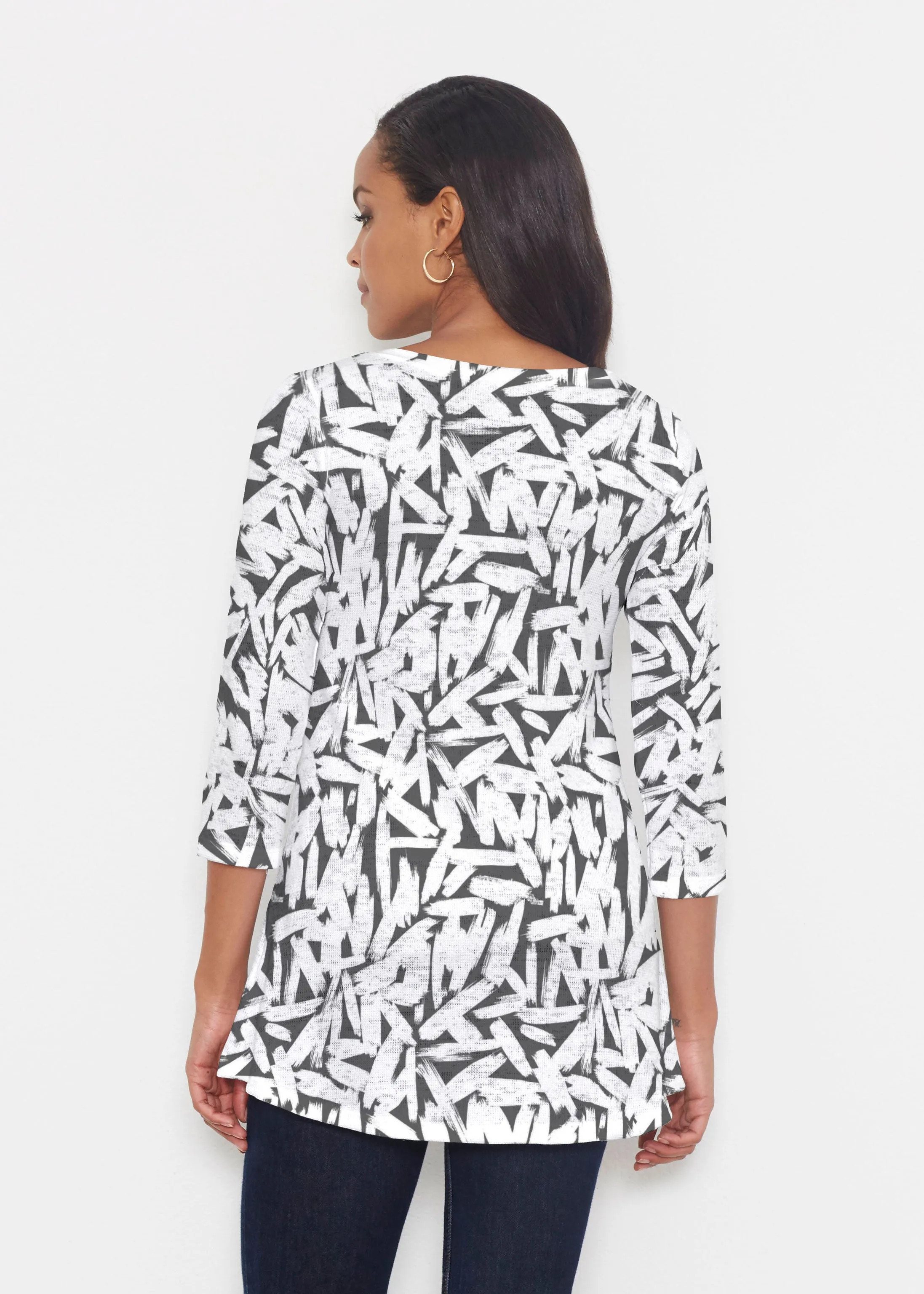 Pick Up Sticks (14300) ~ Katherine Hi-Lo Thermal Tunic