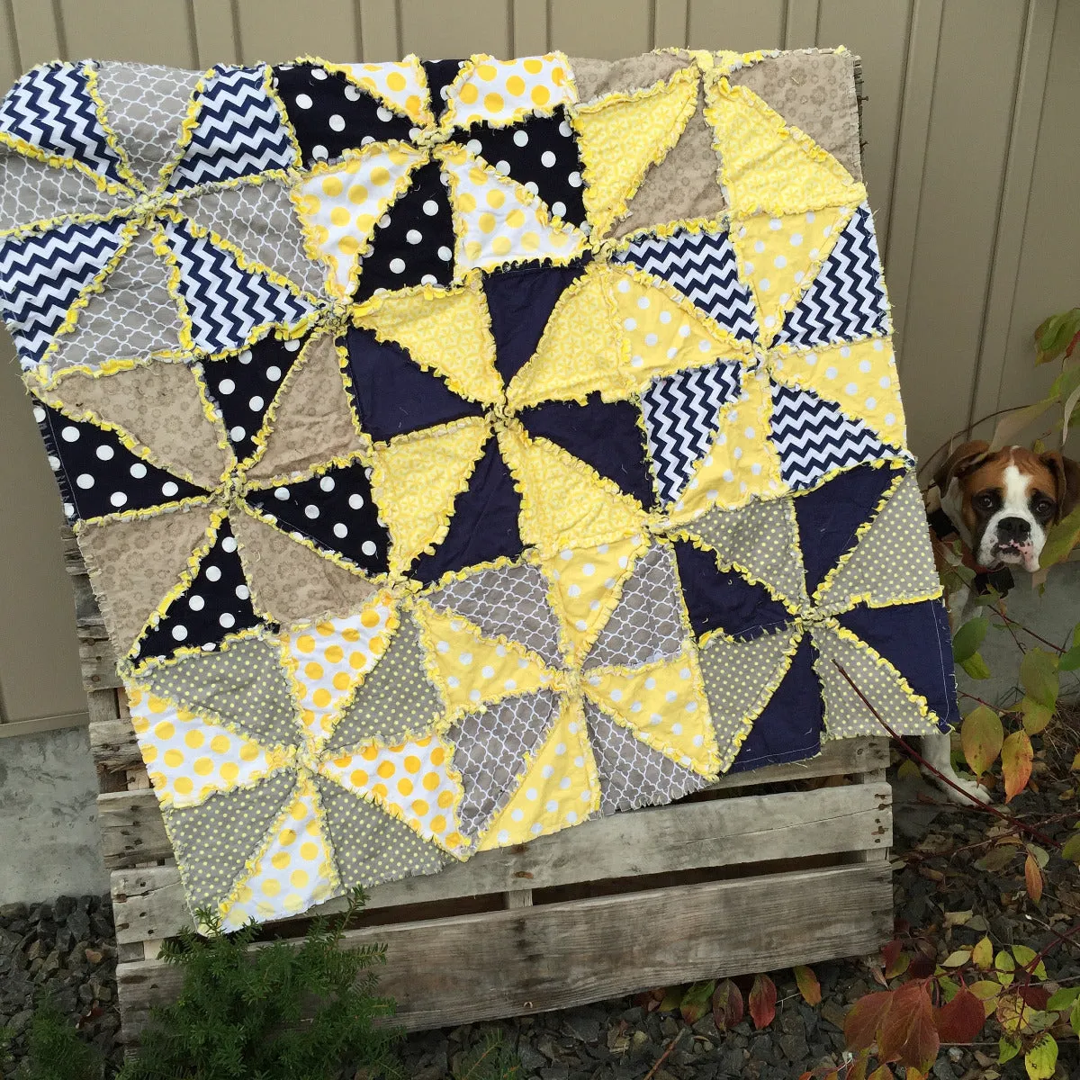Pinwheel Quilt Pattern for Baby