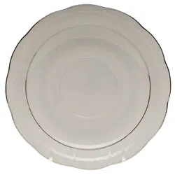 Platinum Edge Tea Saucer