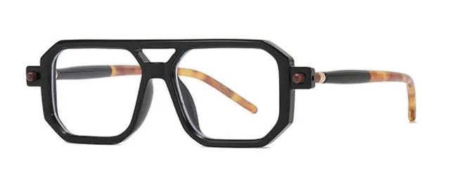 Primo Vintage Square Glasses Frame