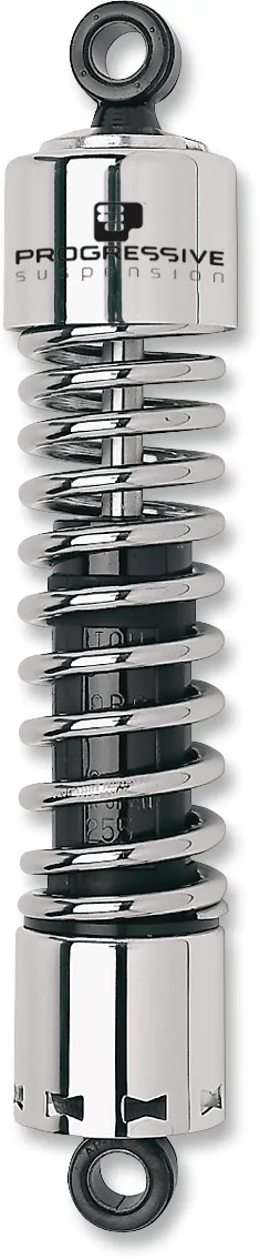 Progressive Suspension 412-4051C 412 Series 12in. Shocks - Chrome