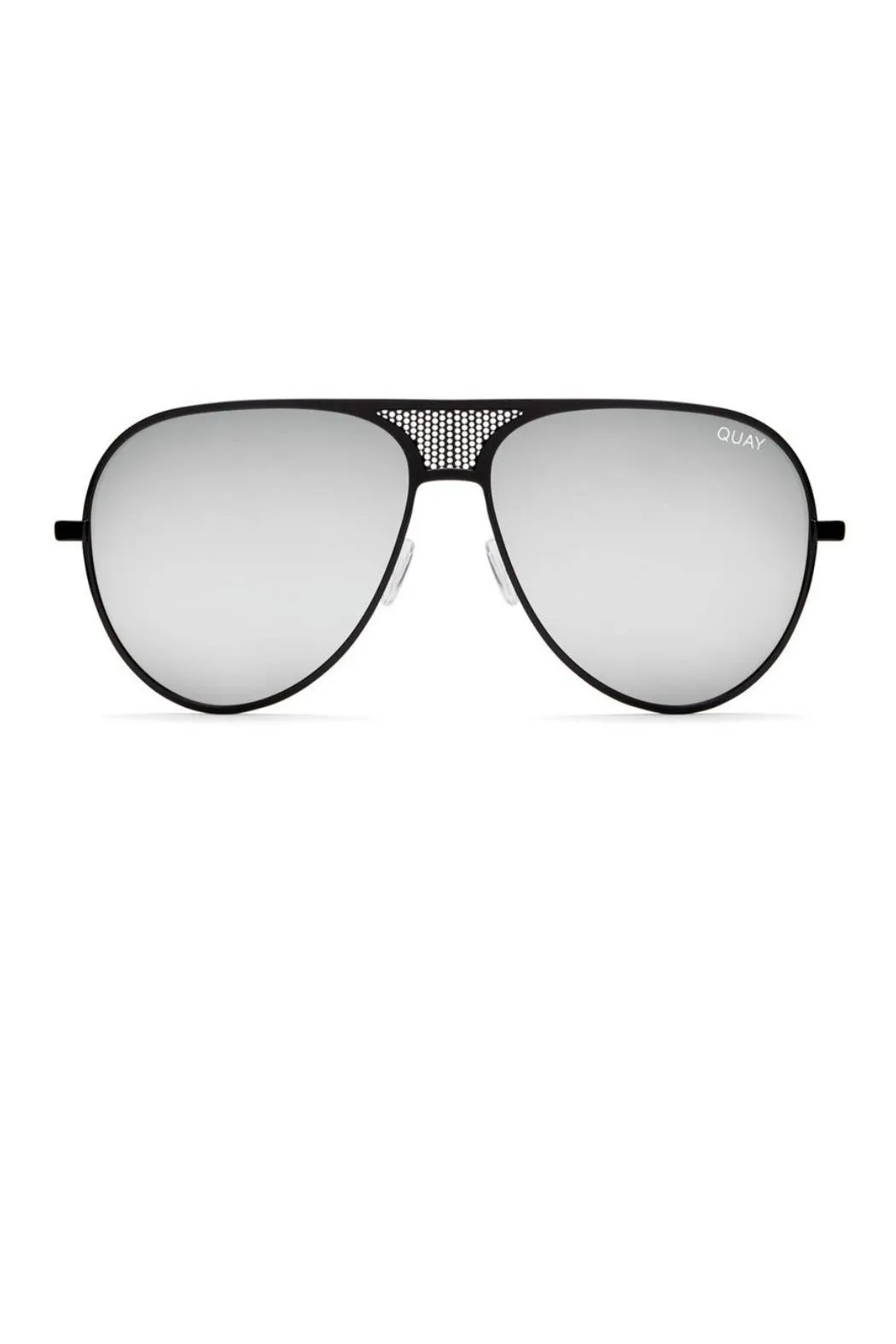 Quay Australia Iconic Aviator Sunglasses - Black, Retails $150 US 