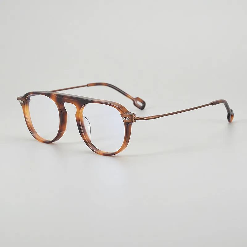 Quirin Acetate Aviator Glasses Frames