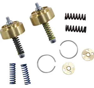 Race Tech 41mm Gold Valve Cartridge Fork Emulators for Dyna and Big Twin Models 1969-2016