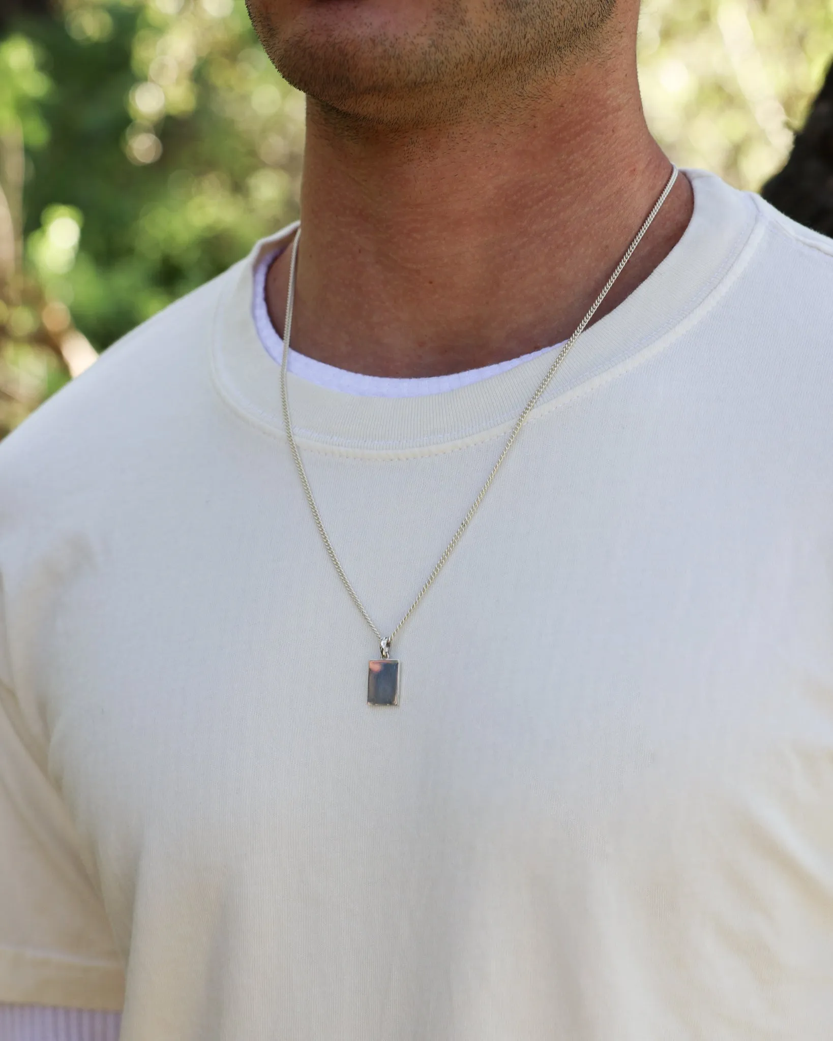 Rectangle Pendant, 16mm