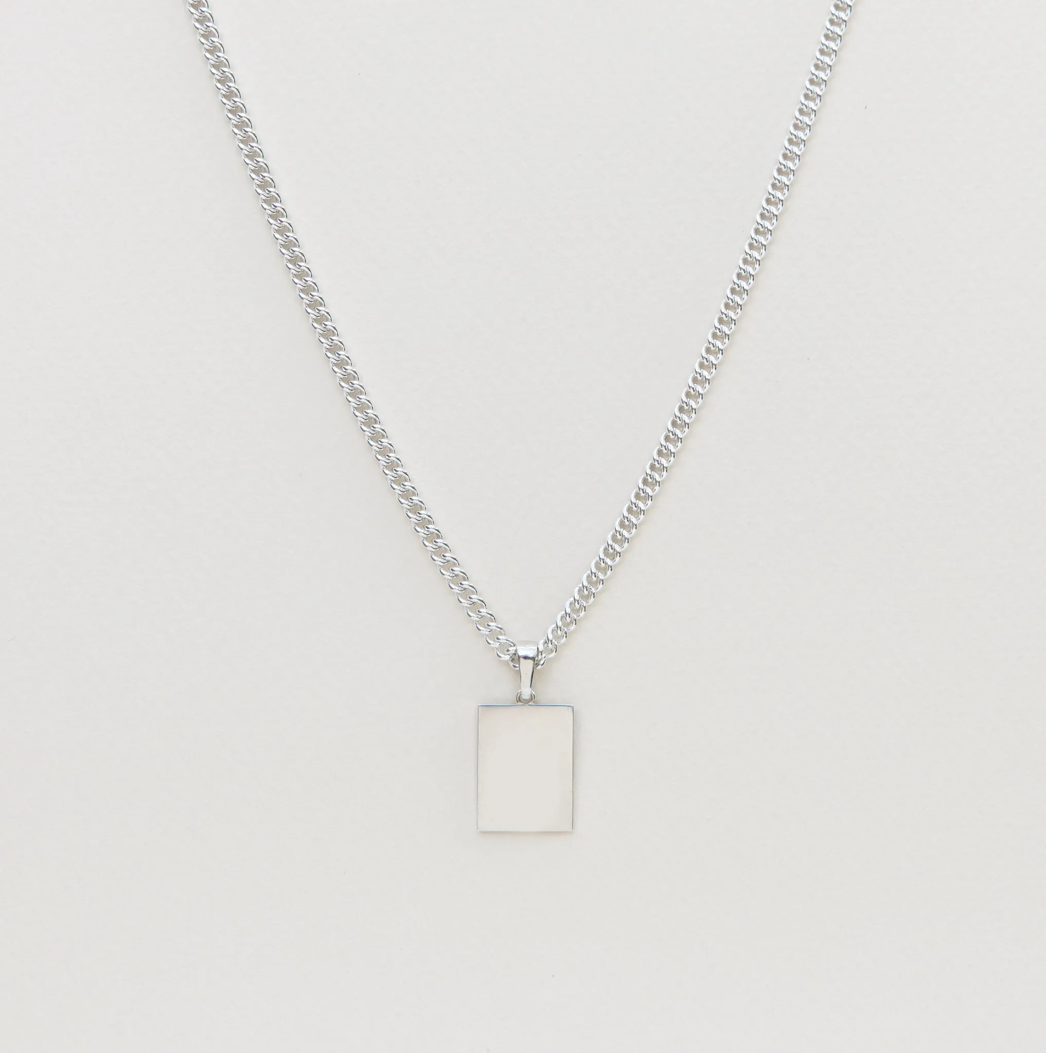 Rectangle Pendant, 21mm