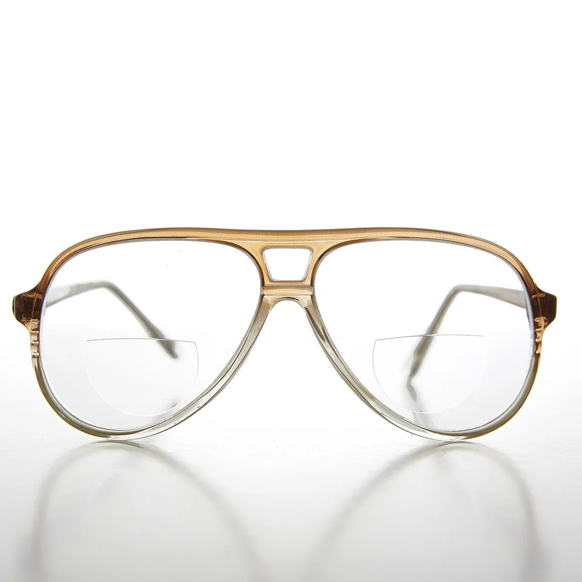 Retro Bifocal Aviator Vintage Reading Glasses - Indie