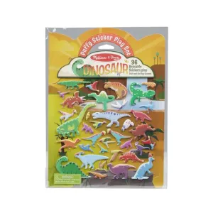 Reusable Puffy Stickers Dino
