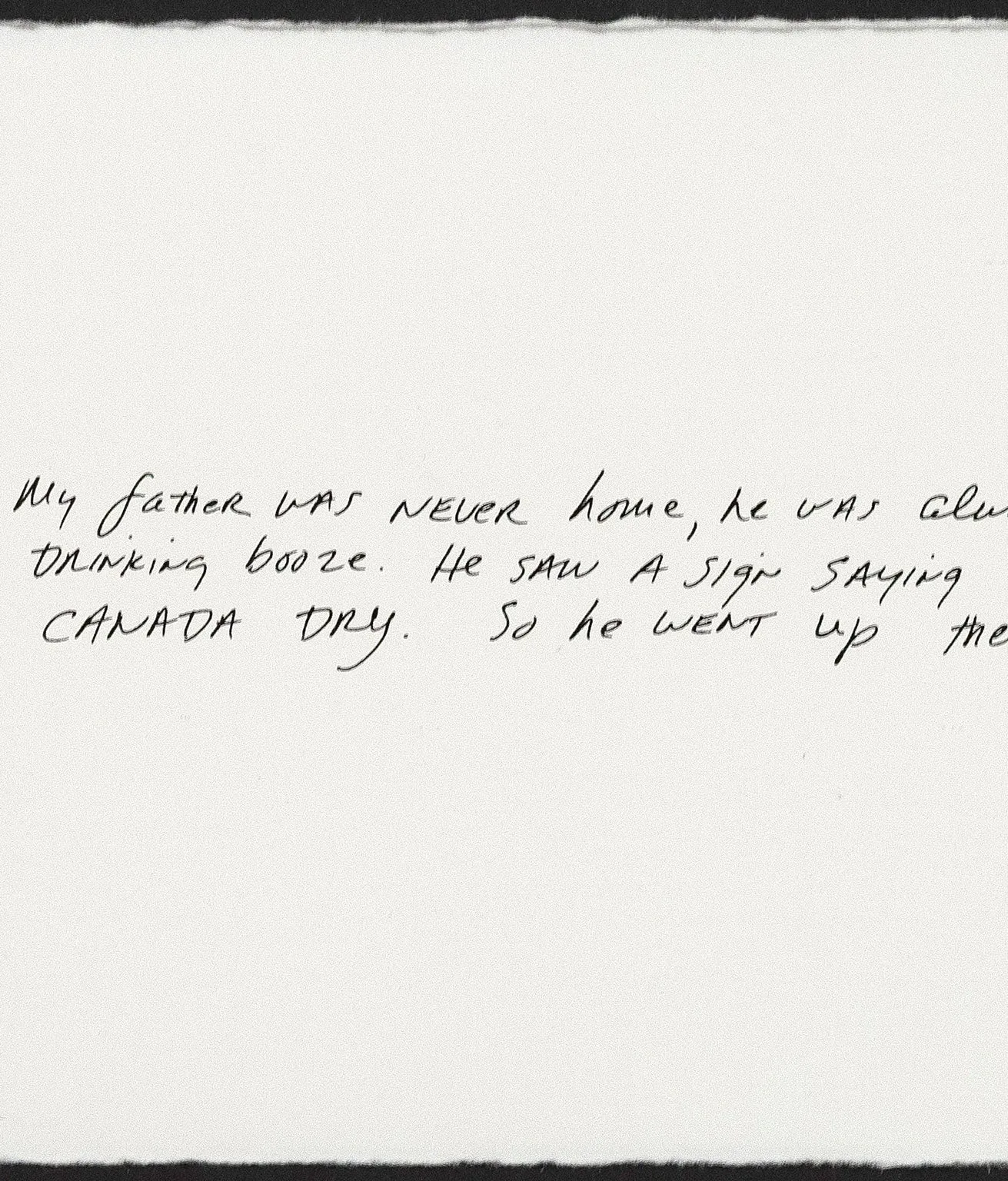 RICHARD PRINCE "GREETING CARDS #3, CANADA DRY" 2011