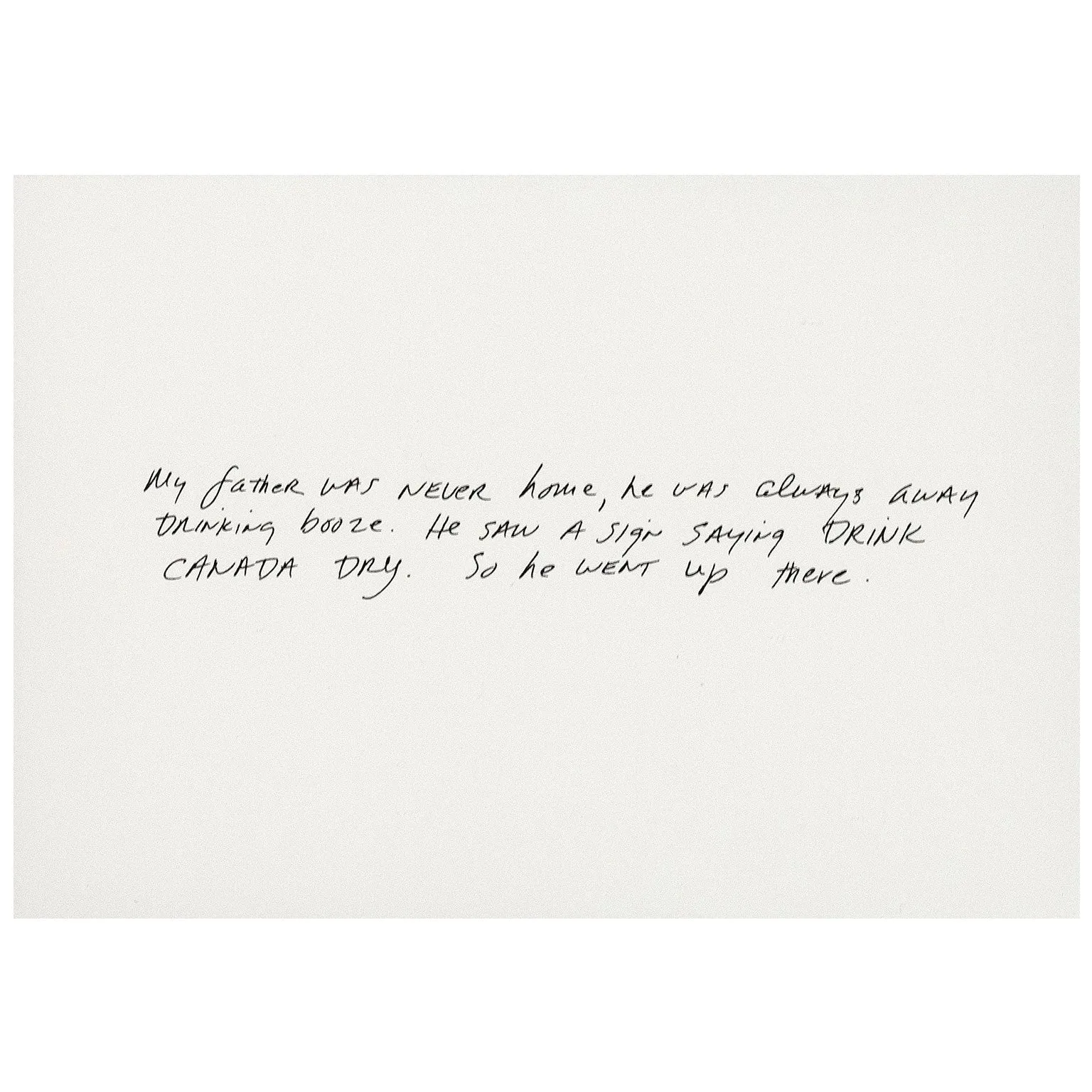 RICHARD PRINCE "GREETING CARDS #3, CANADA DRY" 2011