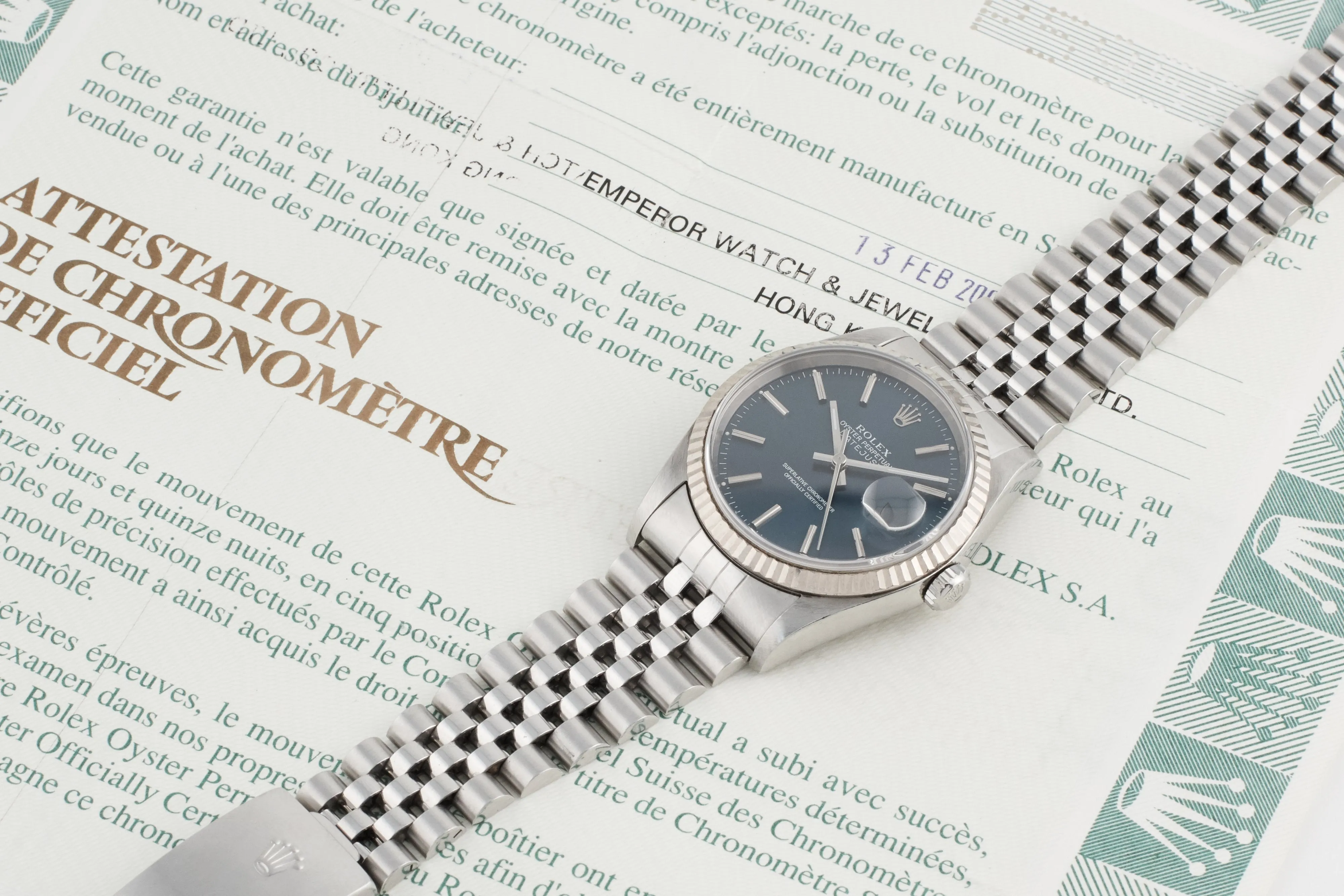 Rolex Oyster Perpetual Datejust 2000