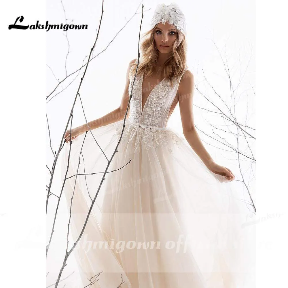 Roycebridal Elegant  Bridal Gowns A-Line  Simple Wedding Dress