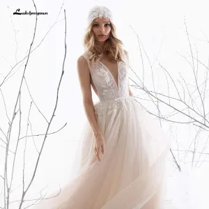 Roycebridal Elegant  Bridal Gowns A-Line  Simple Wedding Dress