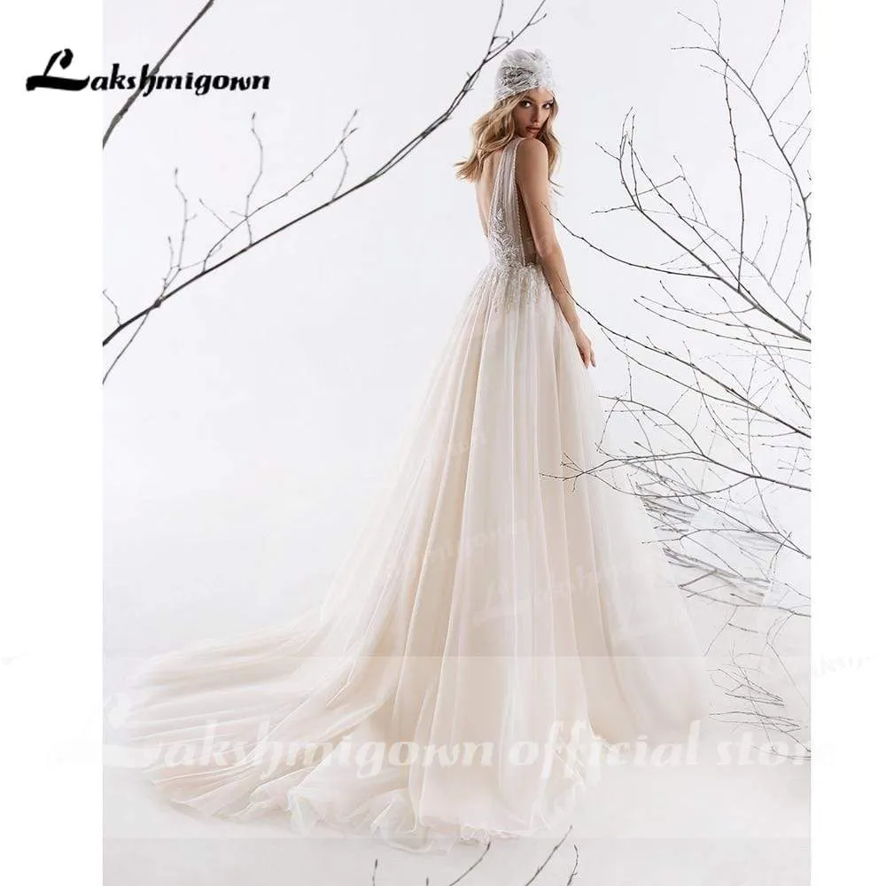Roycebridal Elegant  Bridal Gowns A-Line  Simple Wedding Dress