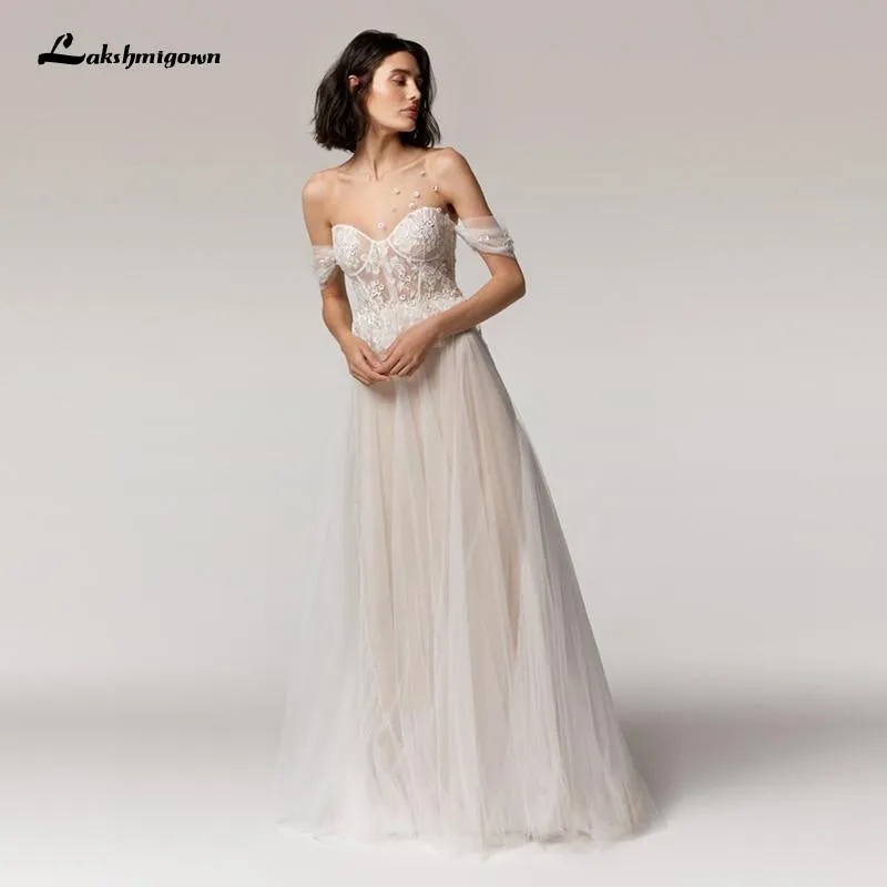 Roycebridal Princess Champagne Wedding Dress A Line New Designer