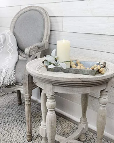 Rustic Metal Trays (Set of 2, Small & Medium)