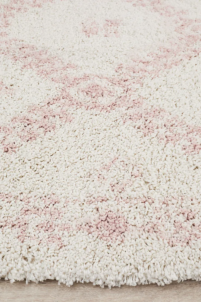 Saffron 33 Pink Rug