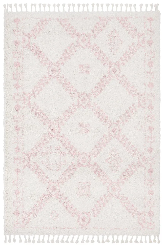 Saffron 33 Pink Rug