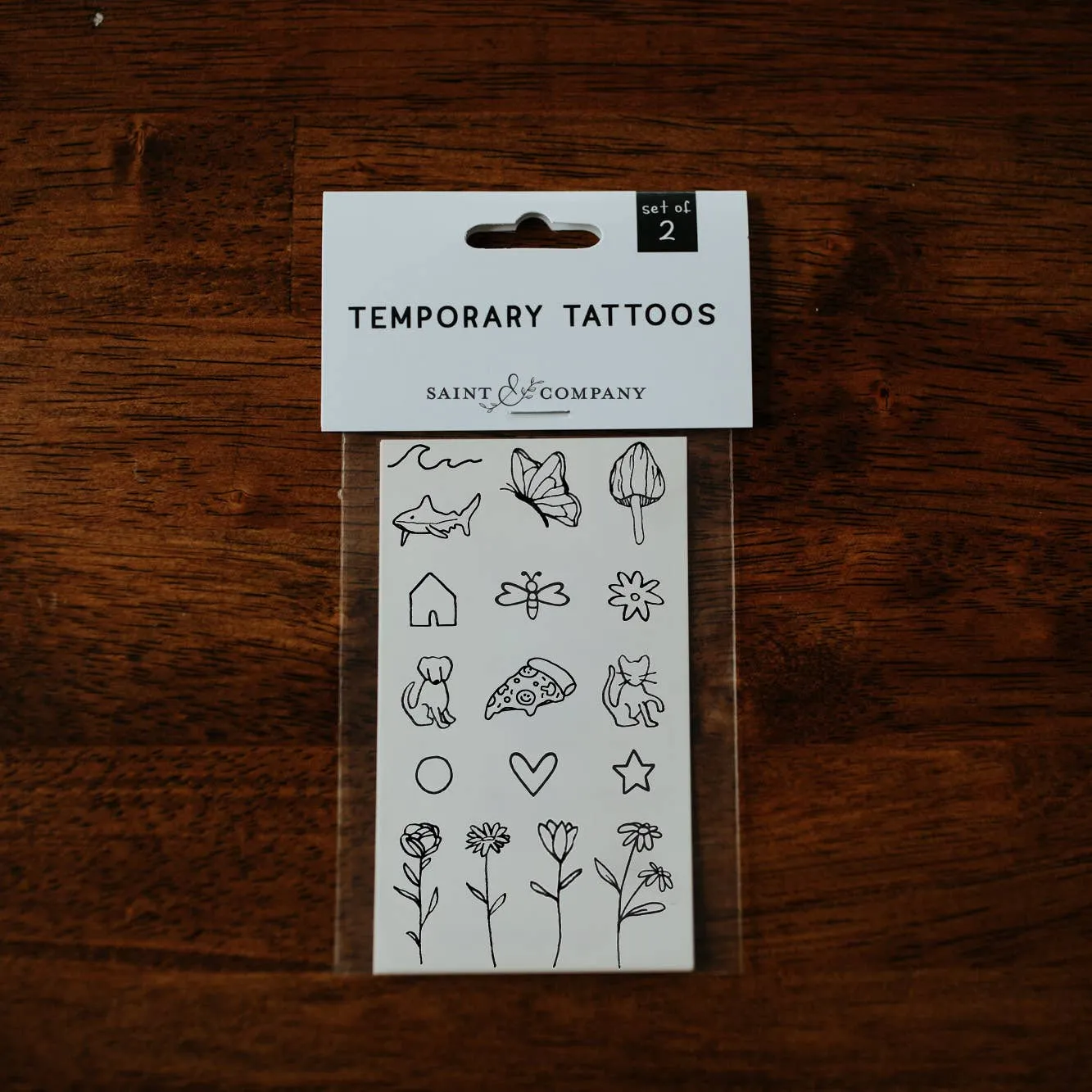 Saint & Company Temporary Tattoos