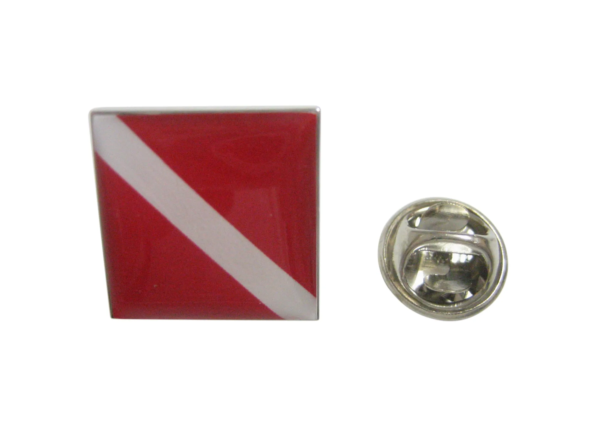 Scuba Diving Flag Lapel Pin