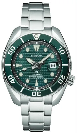 Seiko Prospex Automatic 200M Ice Diver Green Special Edition Sumo SPB177