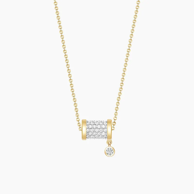 Sleeping Castle Aurora Thread Spindle Necklace