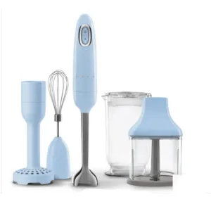 Smeg Retro Hand Blender Pastel Blue HBF02PBSA