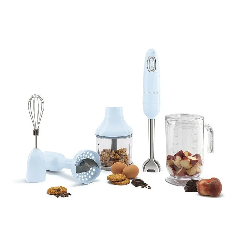 Smeg Retro Hand Blender Pastel Blue HBF02PBSA
