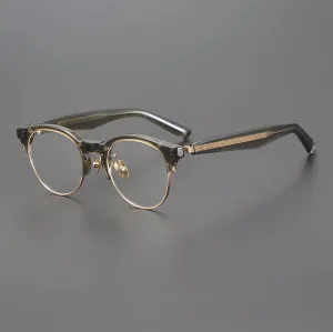 Smith Browline Acetate Glasses Frame