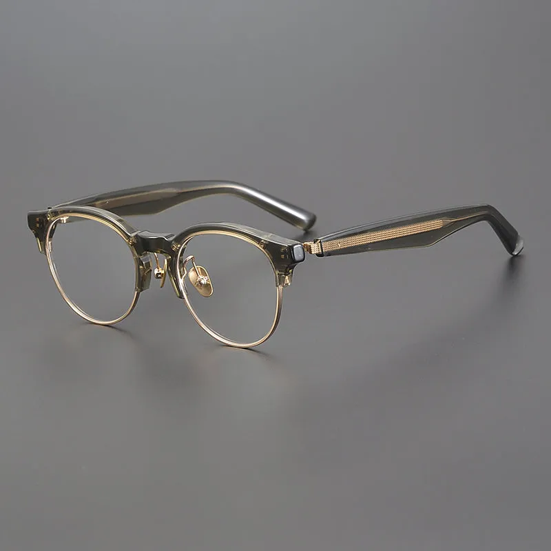 Smith Browline Acetate Glasses Frame