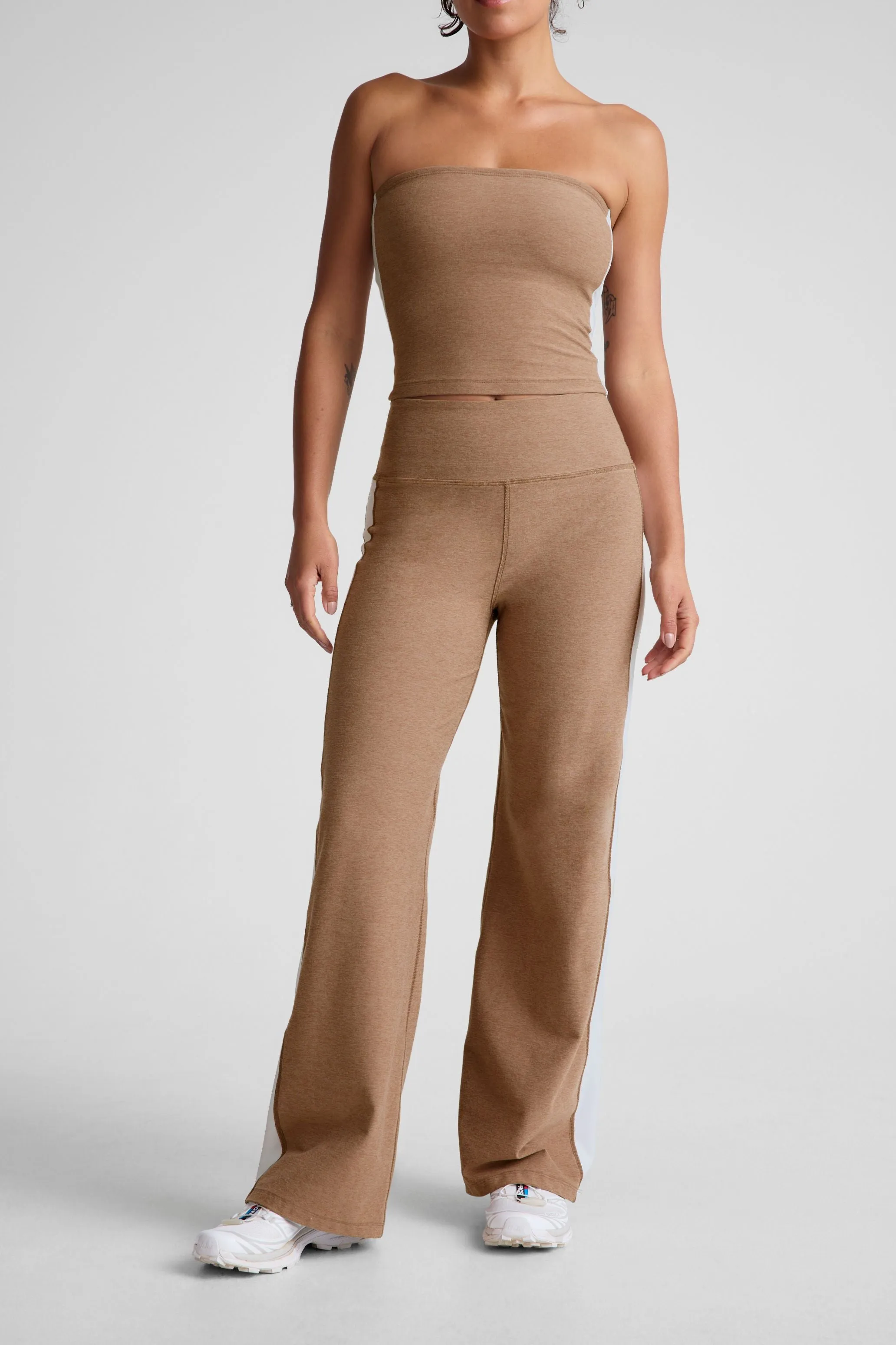 Spacedye Line Up Strapless Cropped Top
