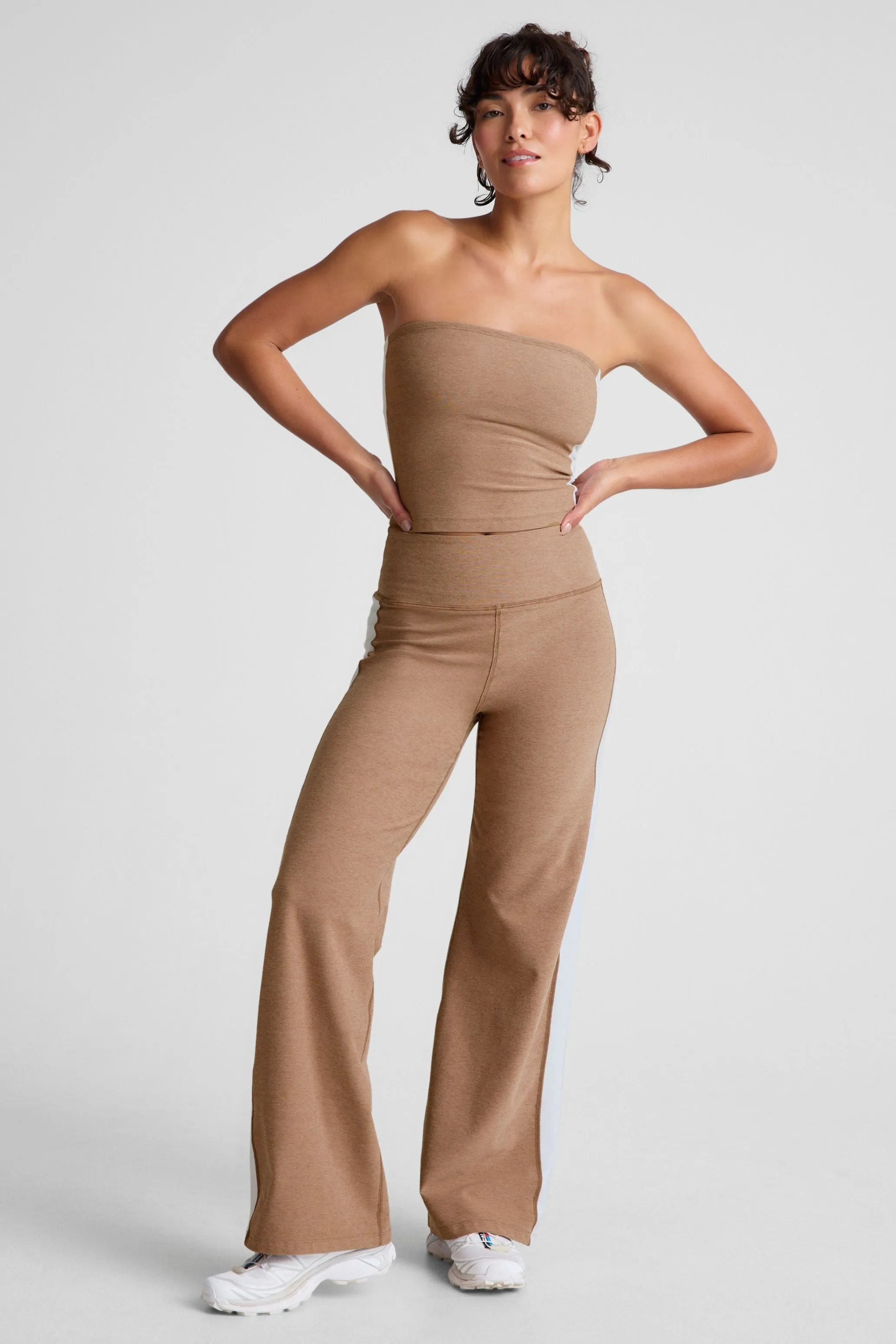 Spacedye Line Up Strapless Cropped Top