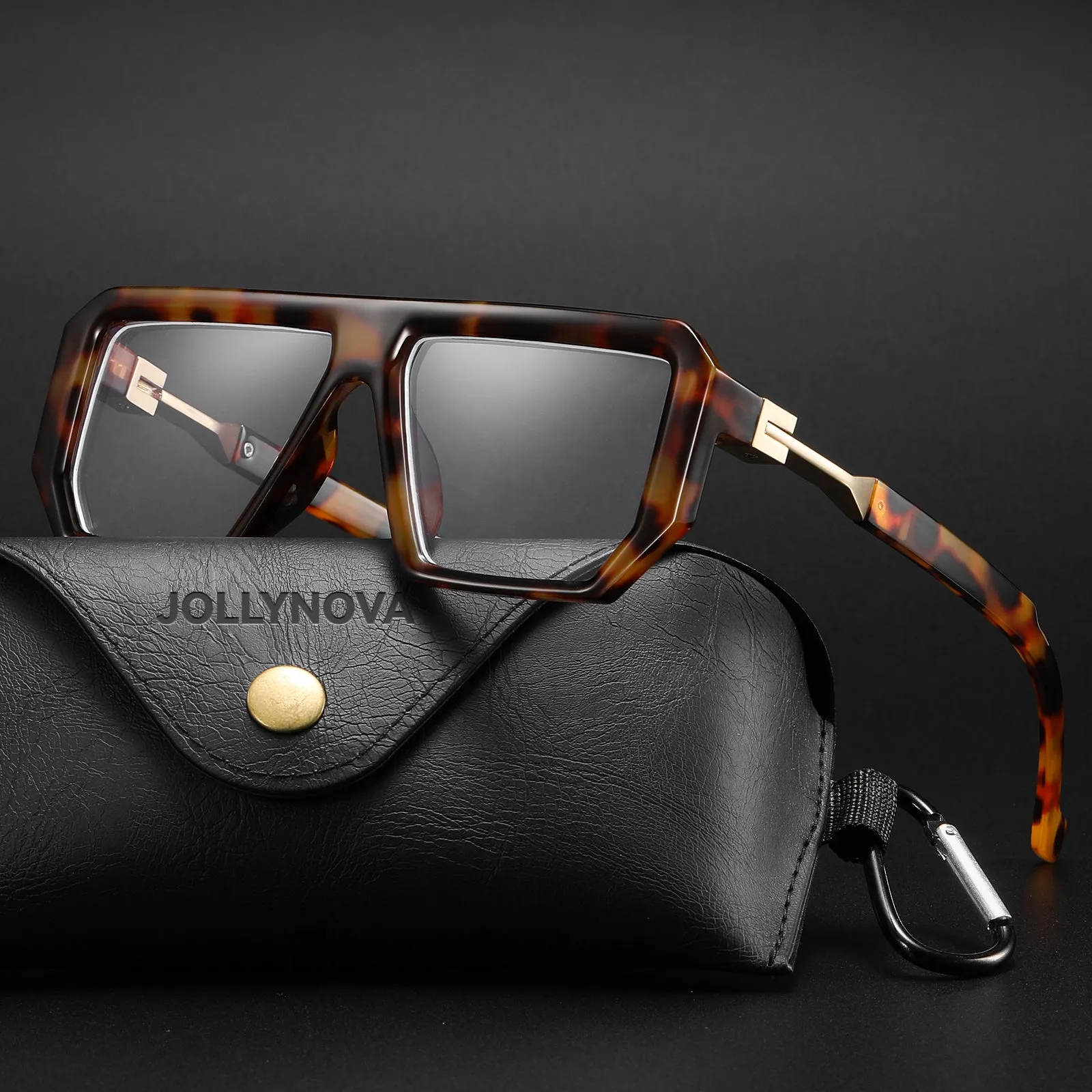 Spencer Irregular Hinged Leg Large Glasses Frames
