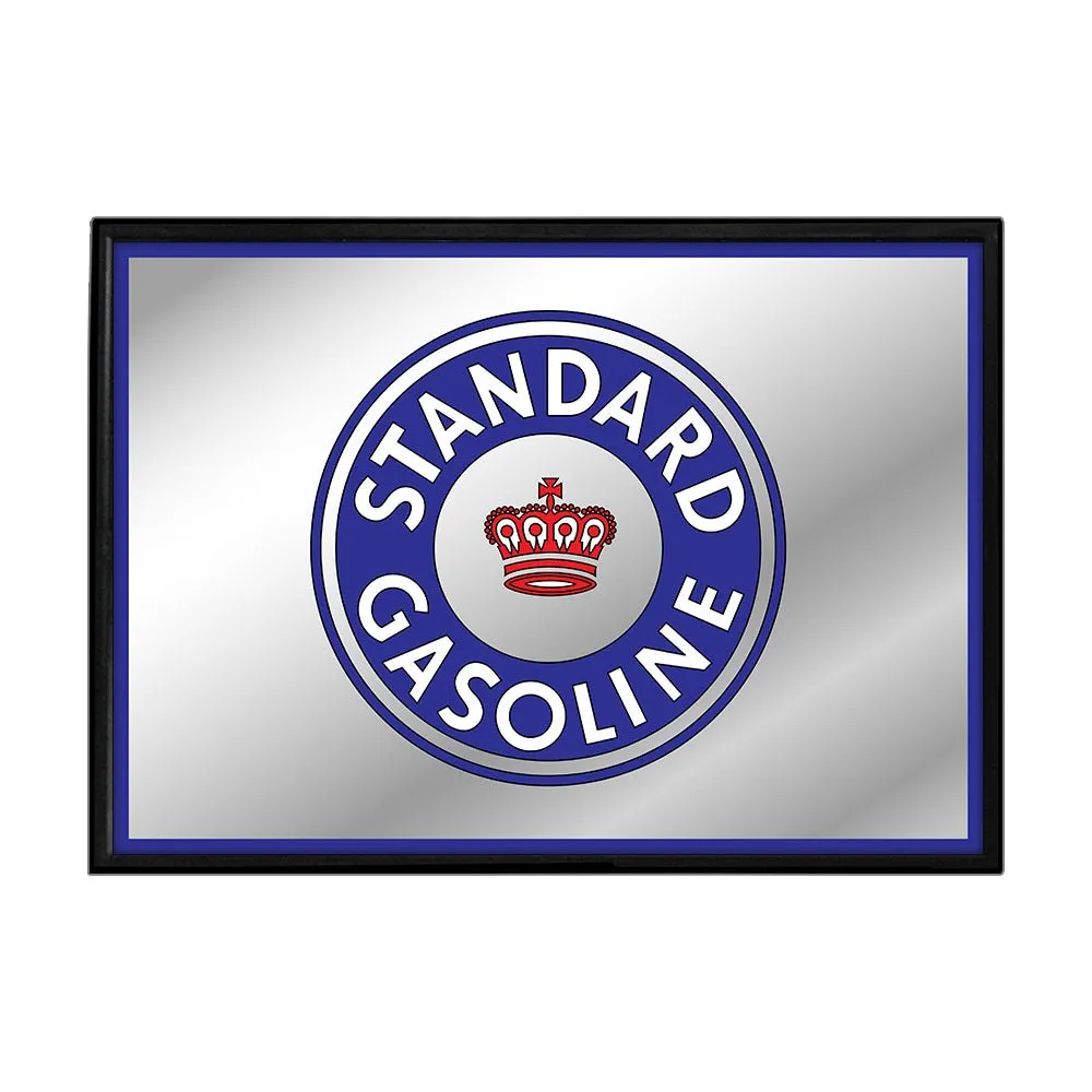 Standard: Red Crown - Framed Mirrored Wall Sign