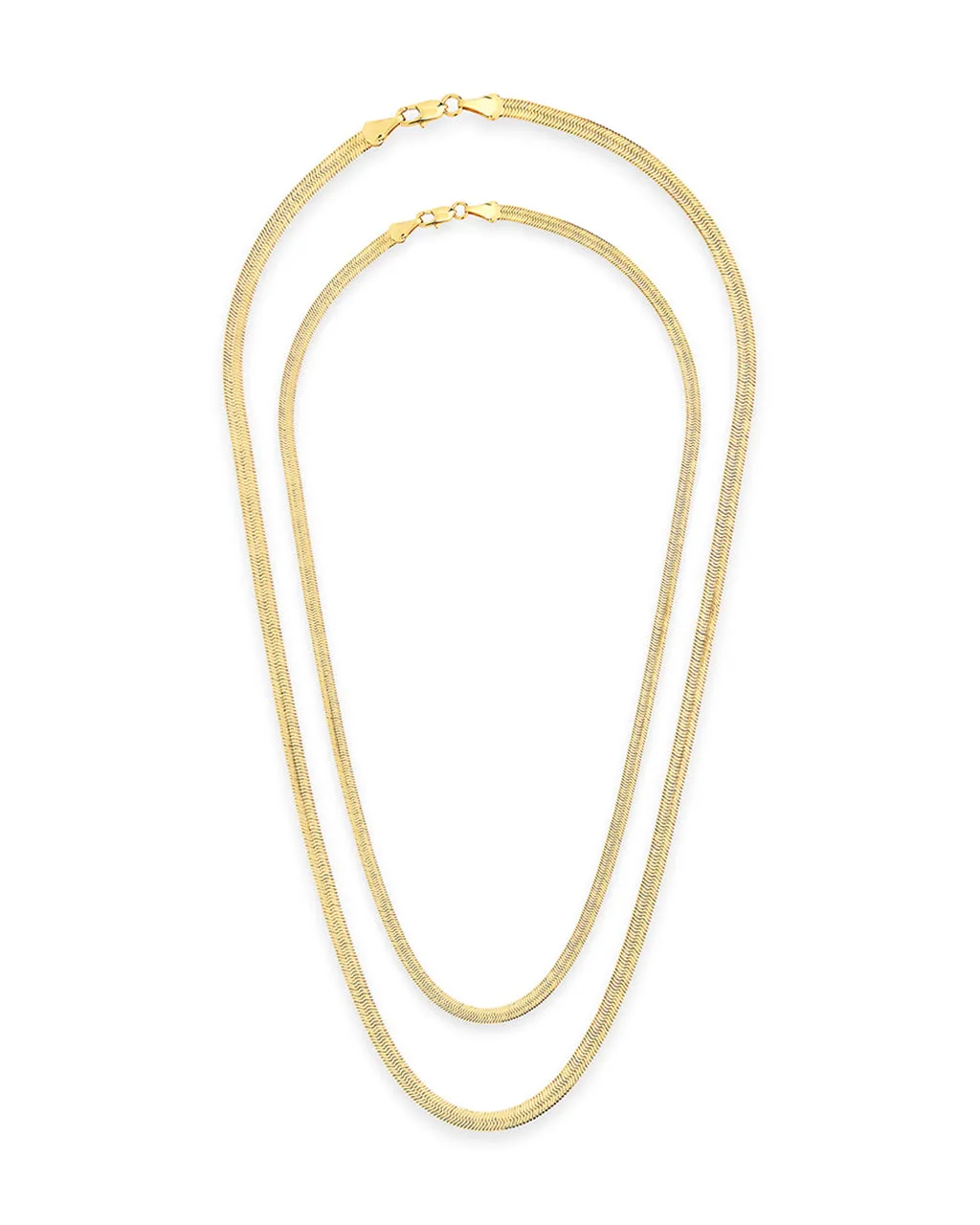Sterling Silver Herringbone Chain