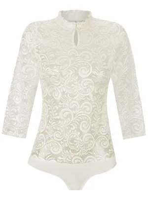 Stockerpoint Dirndl Body Blouse "Sera" Cream